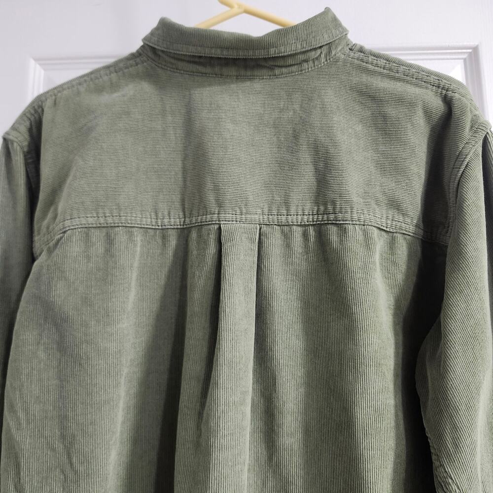 ❤️NWT❤️ Alpine Design Olive Men's Casual Button Down Shirt - Picture 10 of 14